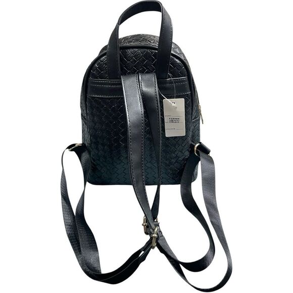 Fashion Design Black Quilted Backpack - Picture 5 of 10